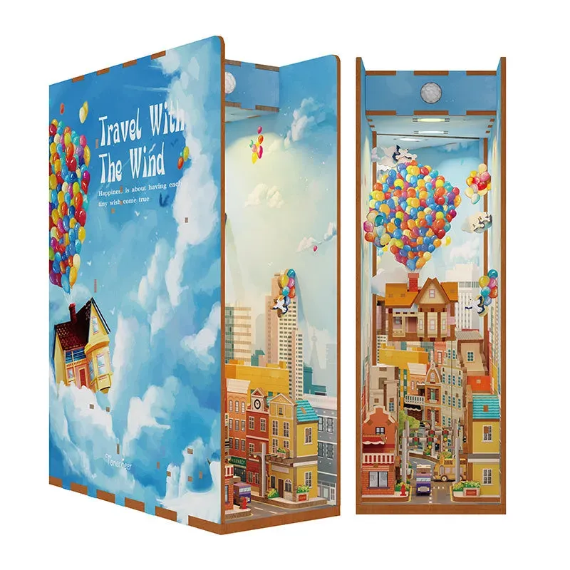 Book nook Voyage avec le vent