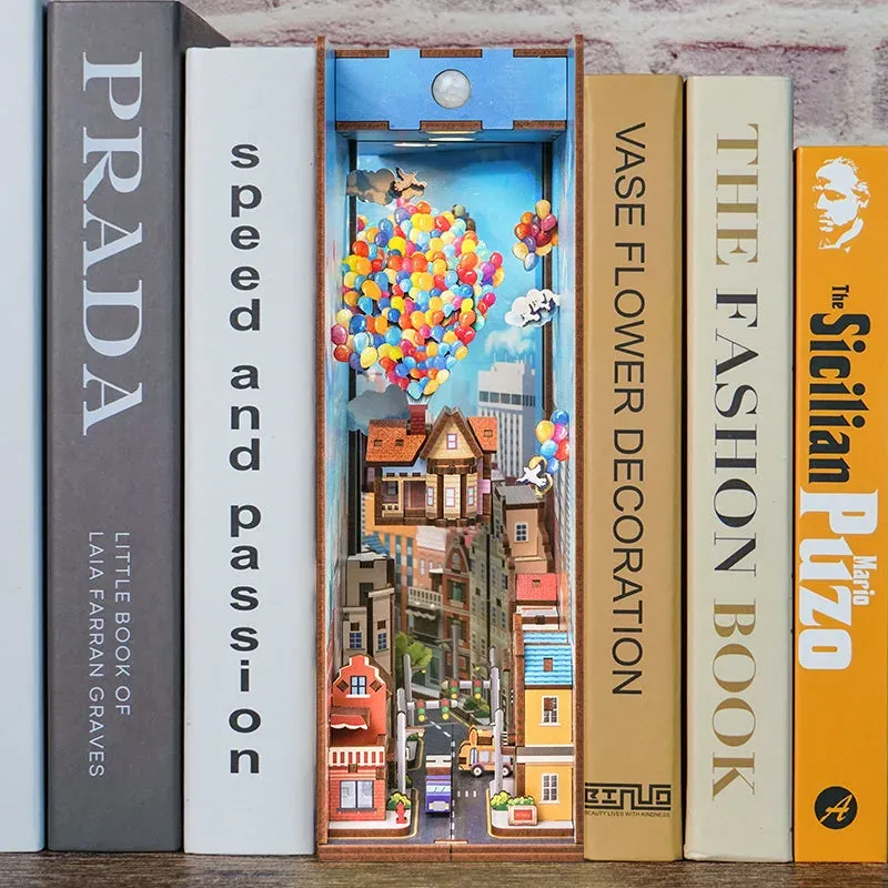 Book nook Voyage avec le vent : photo 3 du diorama