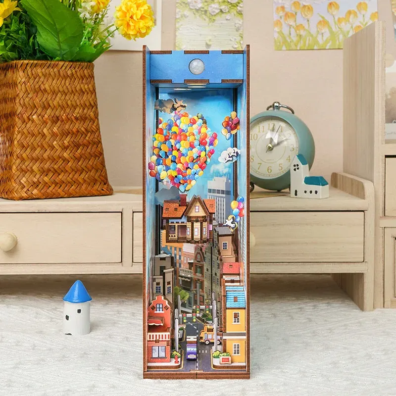 Book nook Voyage avec le vent : photo 4 du diorama