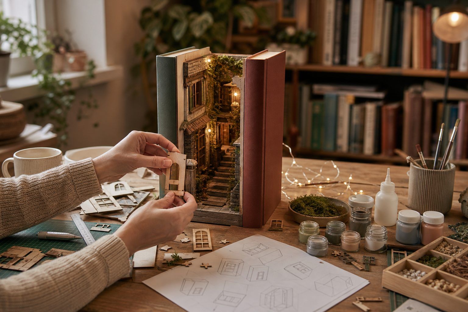 Comment fabriquer son propre DIY book nook en 7 étapes