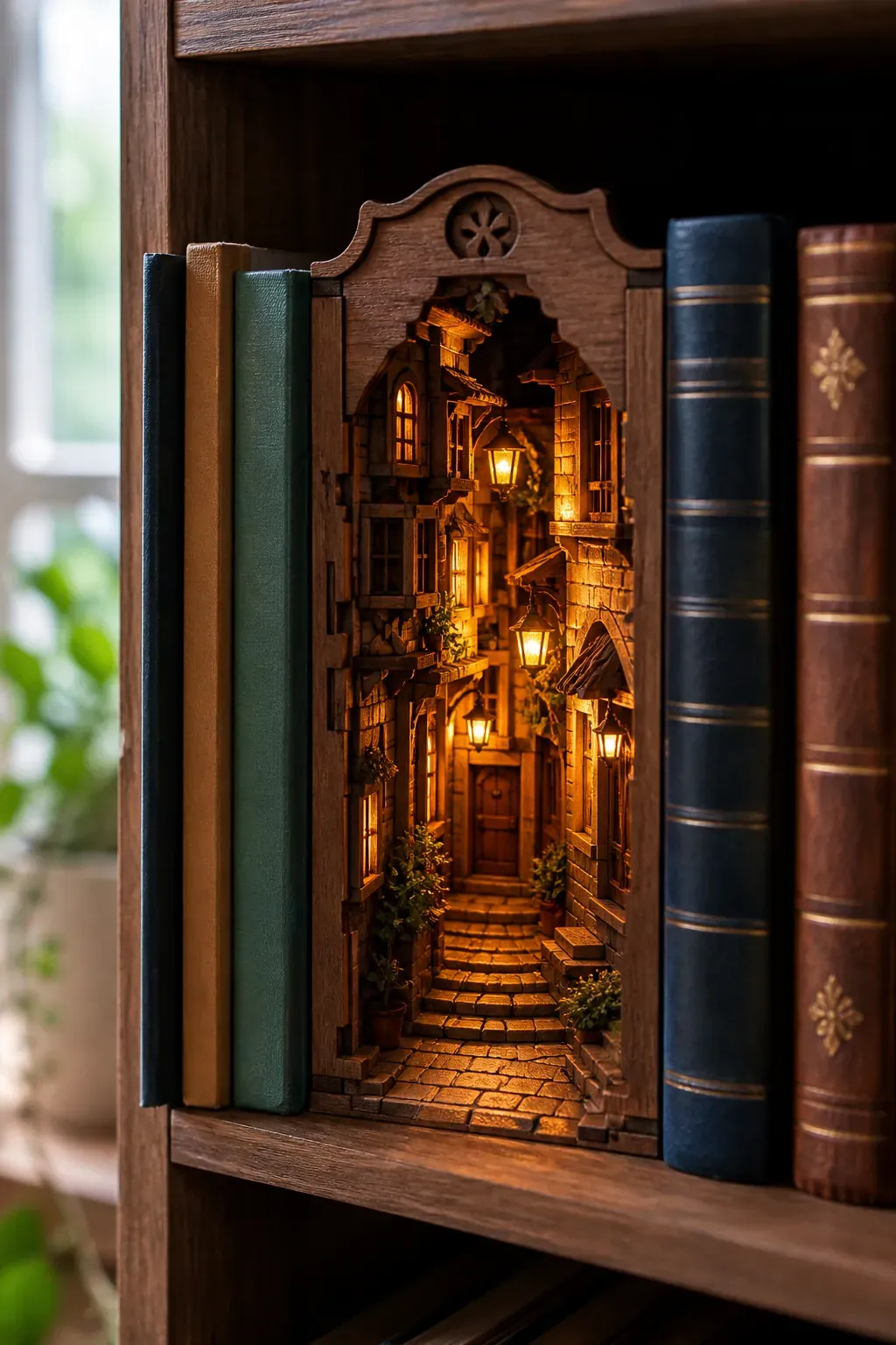 Illustration de l'article : Une maquette 3D serre-livre donne vie à votre bibliothèque