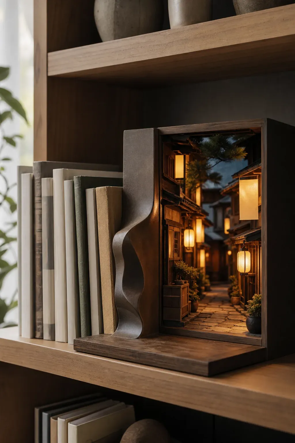 Illustration de l'article : Un serre-livre original transforme vos livres en décor