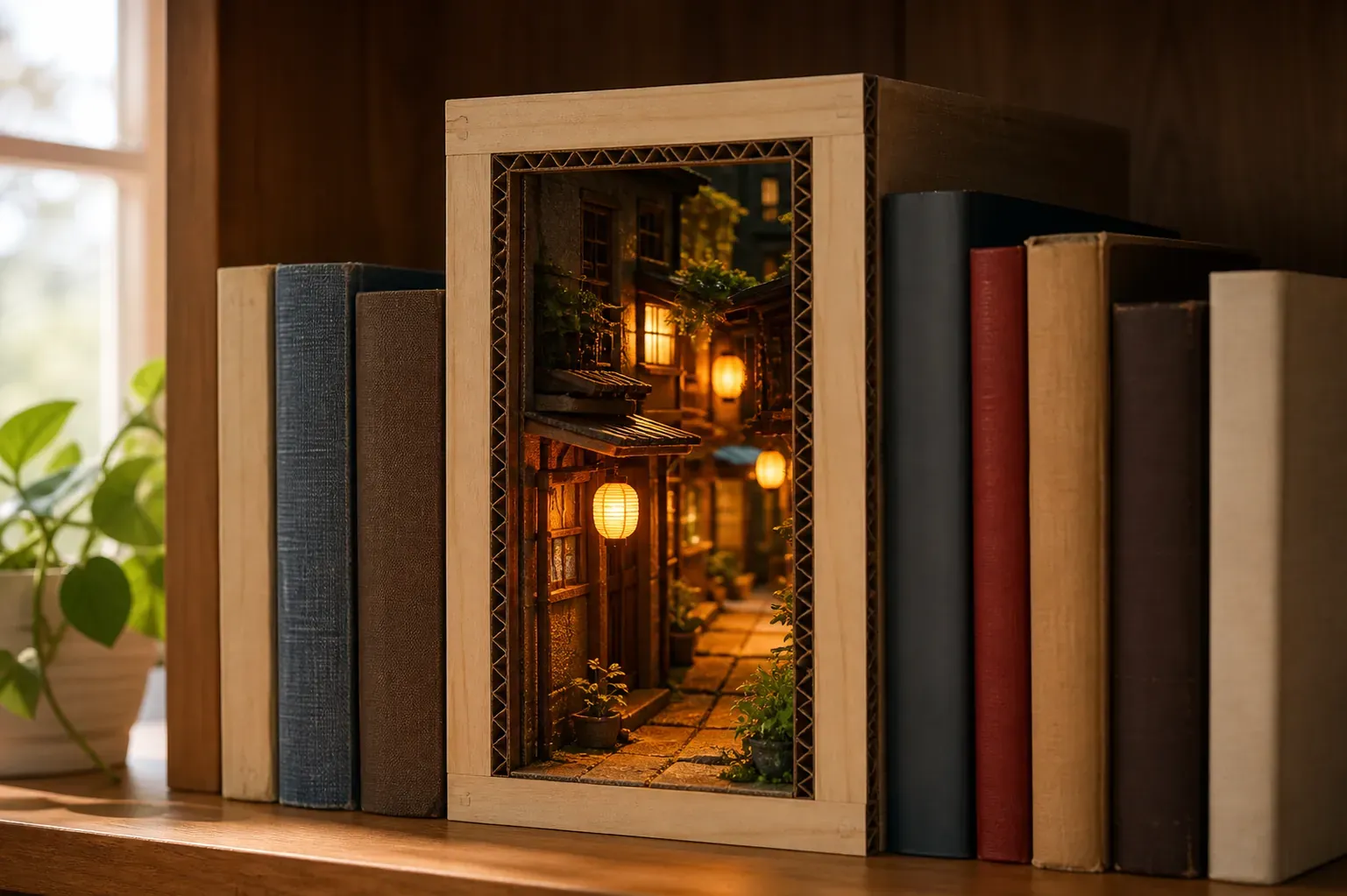 Illustration de l'article : Serre-livres DIY : 4 idées stables et décoratives