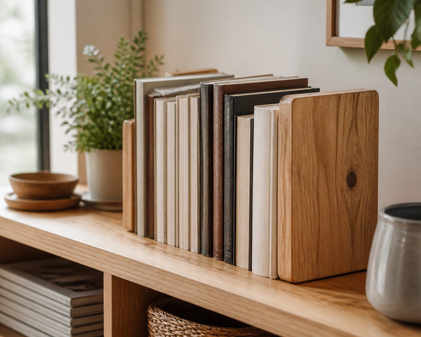 Optimisez votre espace de rangement avec un serre-livres