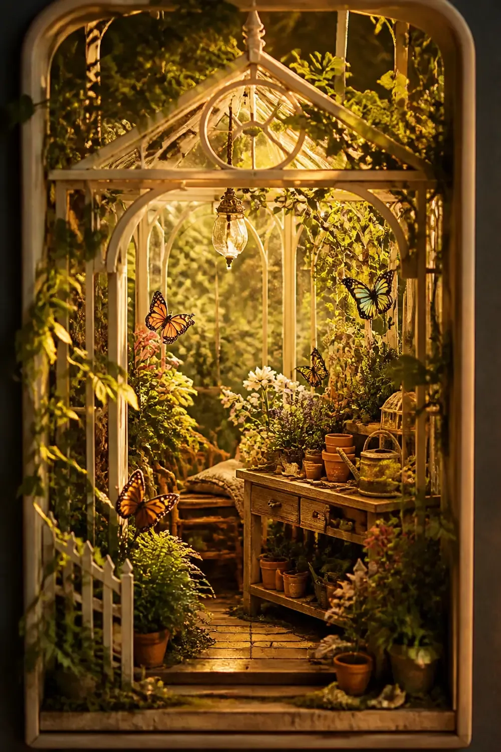 Univers  : book nook illuminé
